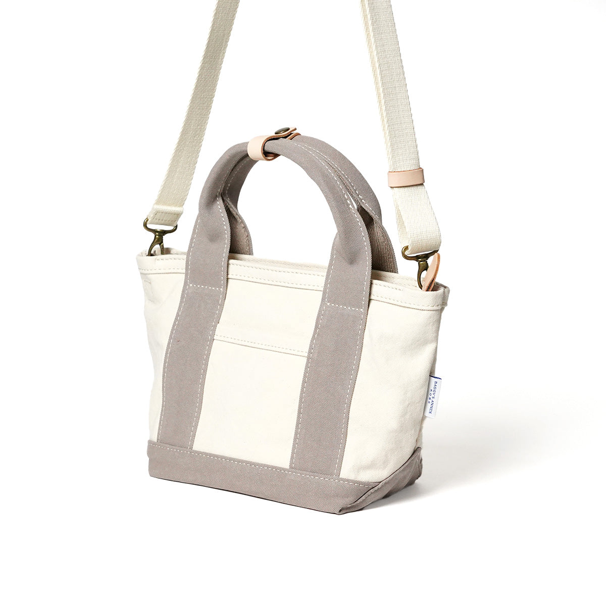 18oz Army Duck Bio Tote Shoulder Bag Mini LGRN4030 