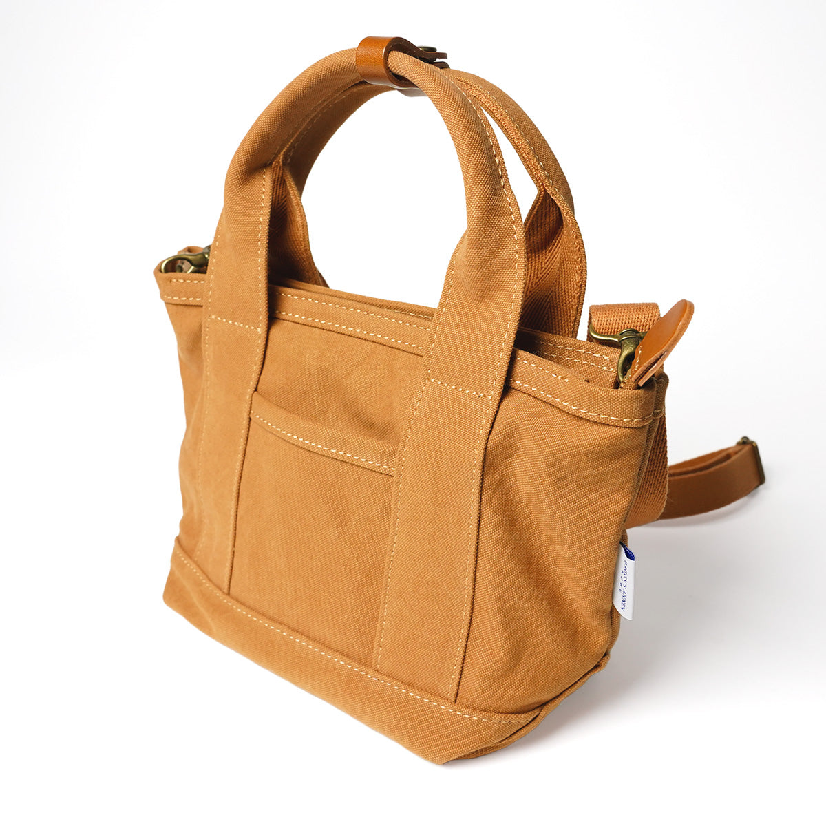 18oz Army Duck Bio Tote Shoulder Bag Mini LGRN4030 
