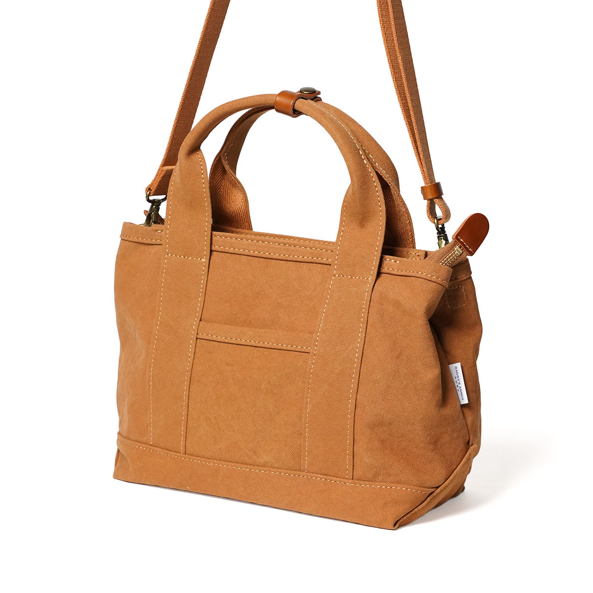18oz Army Duck Bio Tote Shoulder Bag LGRN4031 
