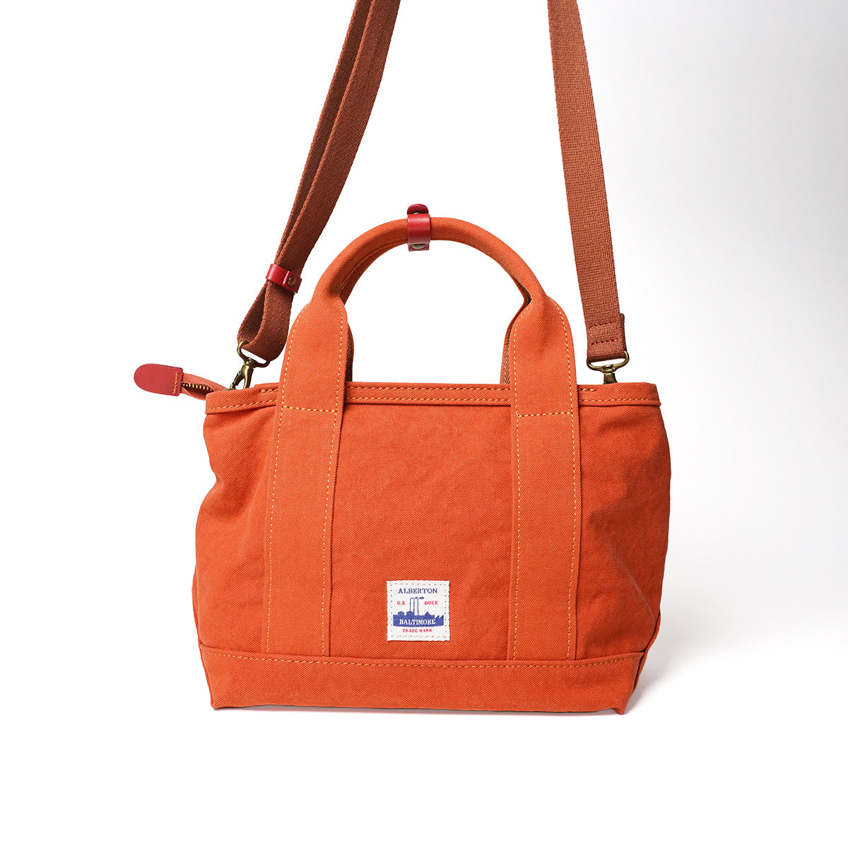 18oz Army Duck Bio Tote Shoulder Bag LGRN4031 
