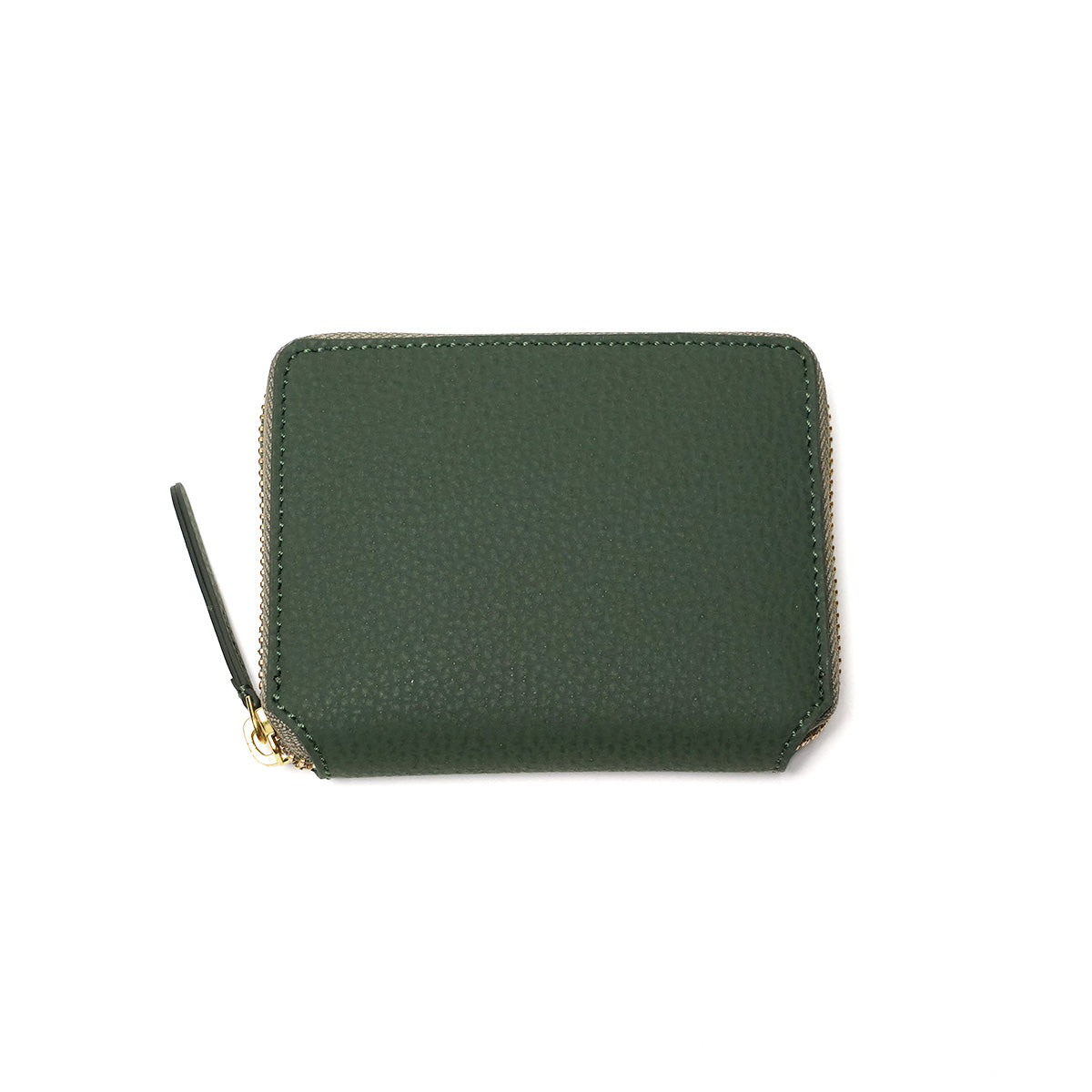 エンボス リサイクルレザー ラウンドファスナー ハーフ財布 LZKM141