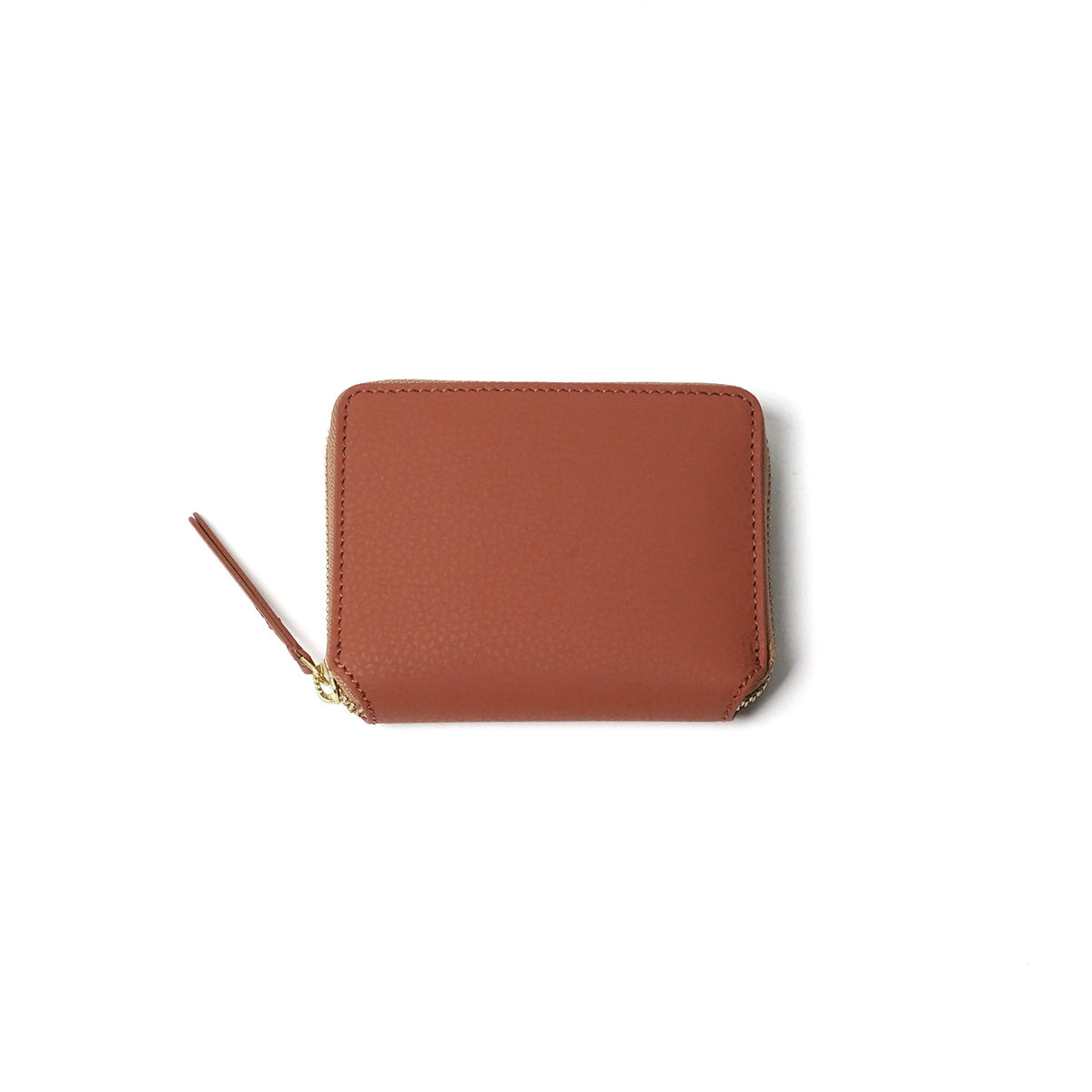 エンボス リサイクルレザー ラウンドファスナー ハーフ財布 LZKM141