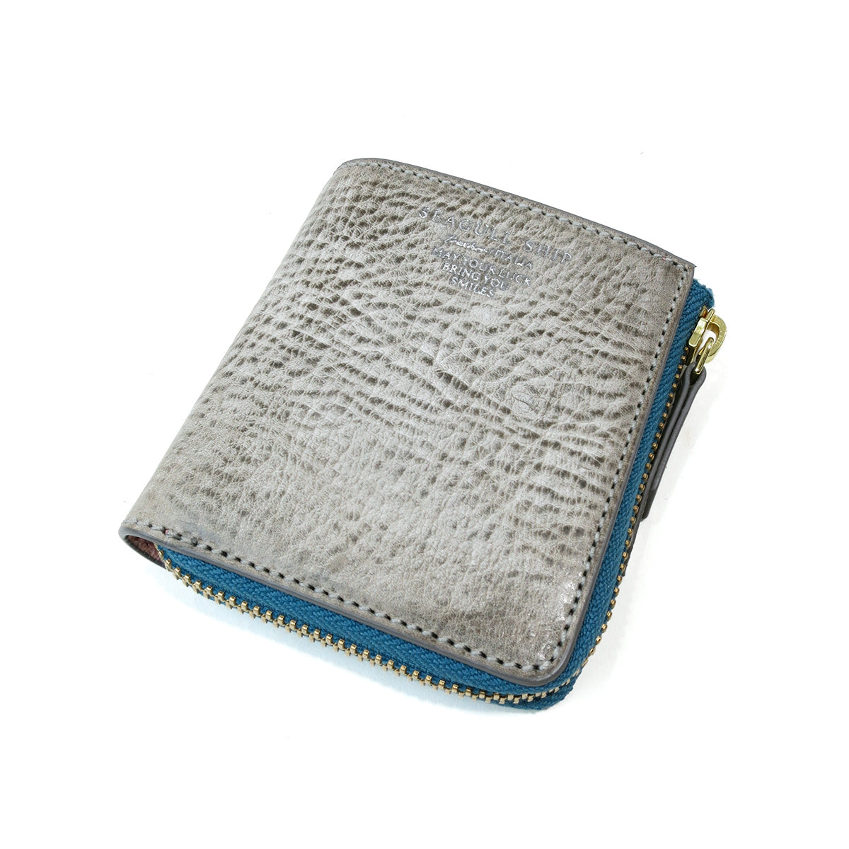 L字・ラウンドファスナー財布-SeagullShip