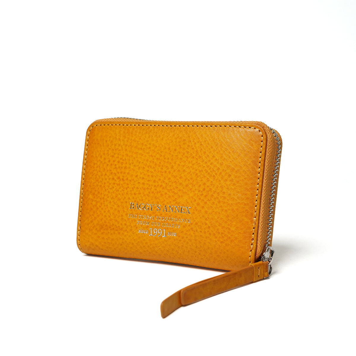 ナチュラルボックス ラウンドファスナー ハーフ財布 LZKM3601