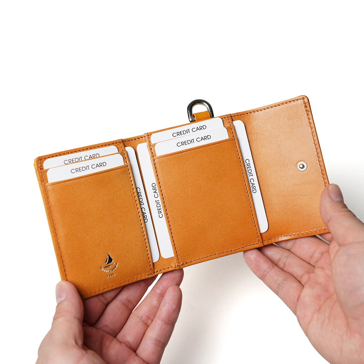 ナチュラルボックス 三つ折り財布 LZKM3602