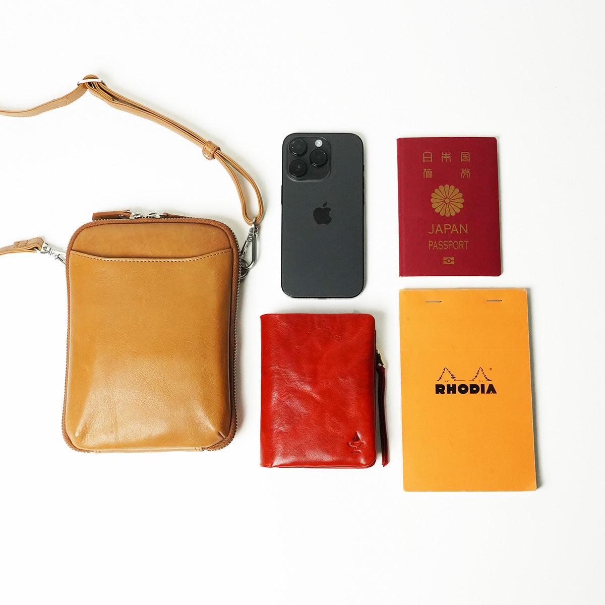 BAFU Leather Smartphone Shoulder Bag LZKM5005