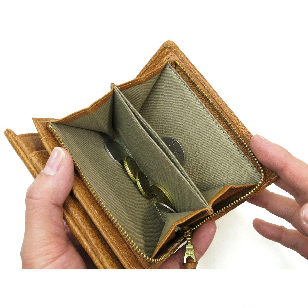 BAFU Leather Half Wallet LZKM781 