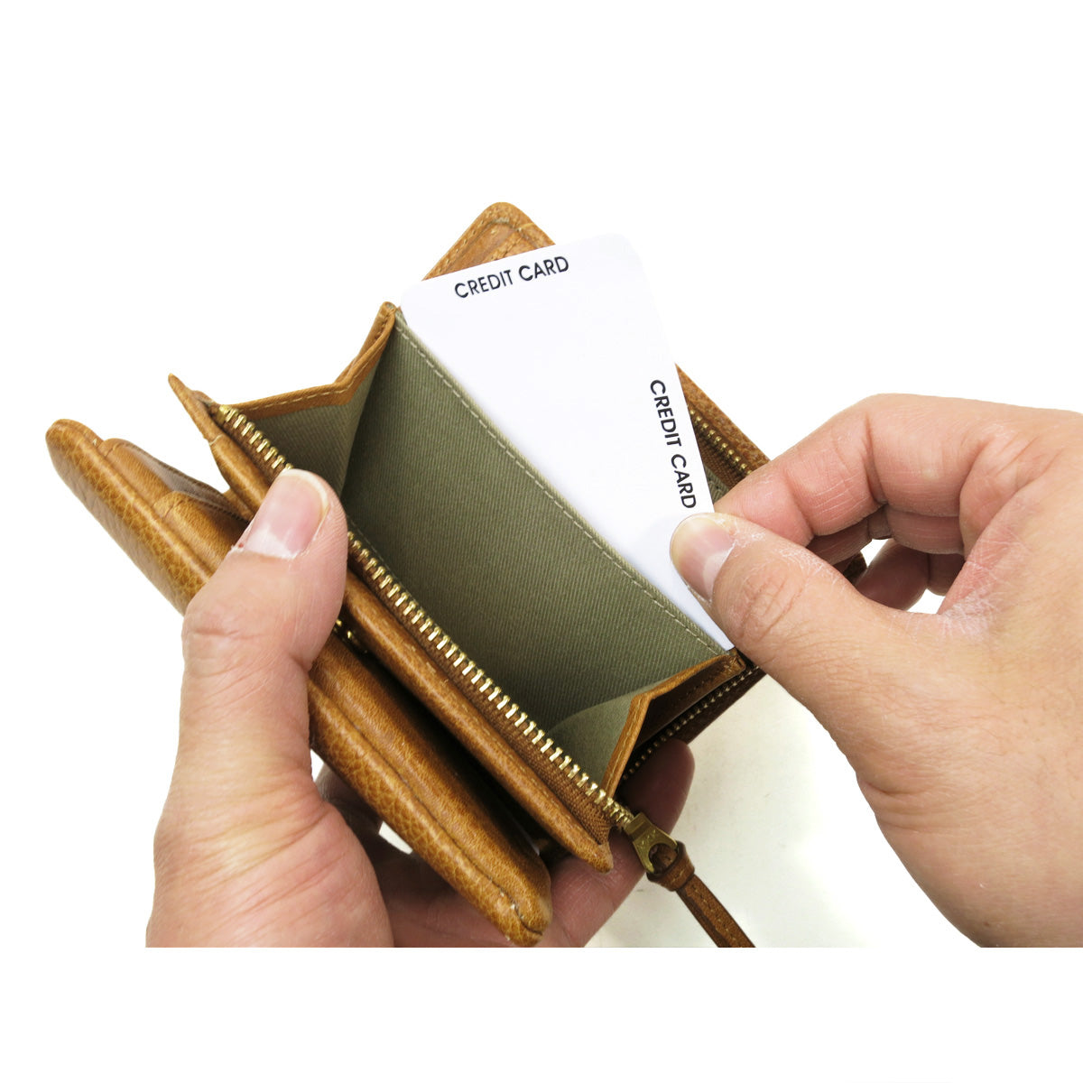 BAFU Leather Half Wallet LZKM781 