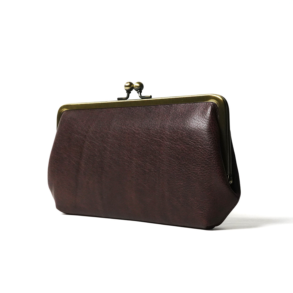 BAFU Leather - Buff Leather - Clasp Purse Long Wallet LZKM783