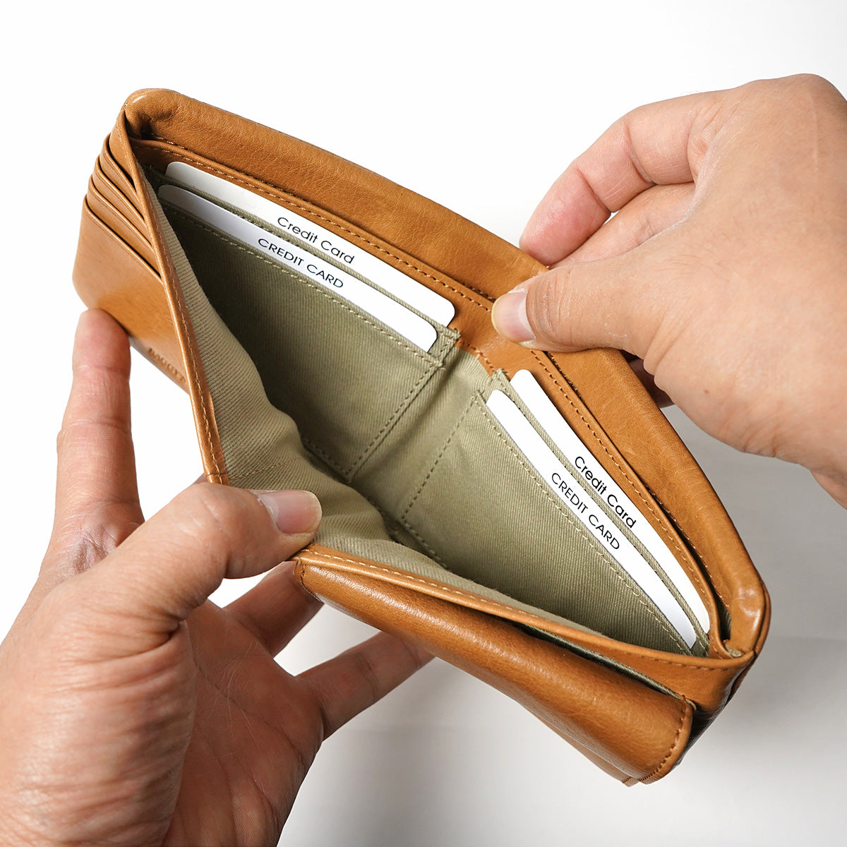 BAFU Leather Bi-fold Wallet LZKM786