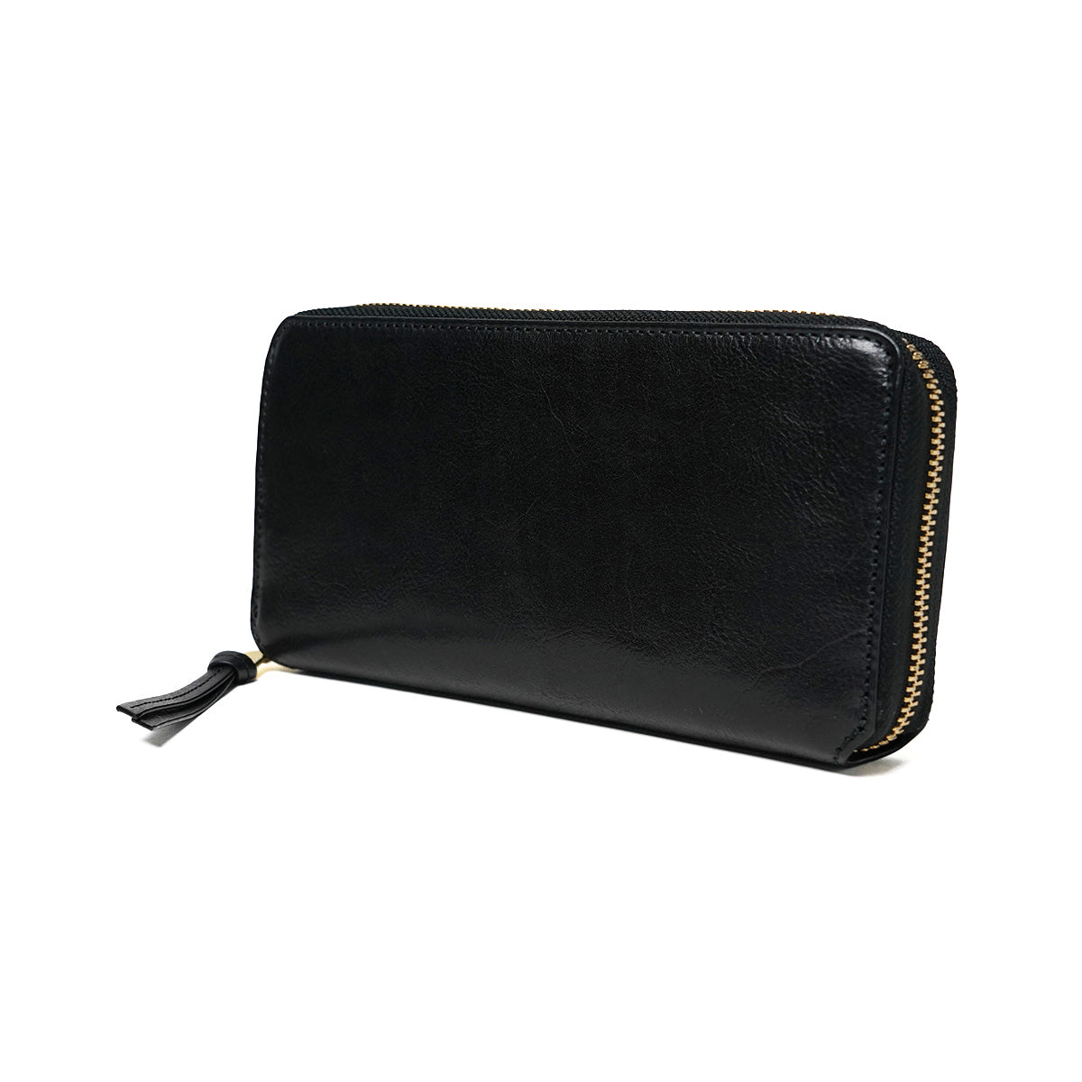 BAFU Leather - Buff Leather - Accordion Round Zipper Long Wallet LZKM787