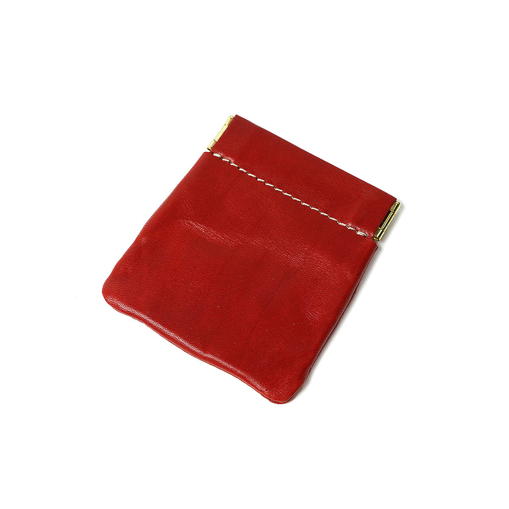Directly Managed Store Exclusive Tochigi Leather Spring-Loaded Coin Purse SFW-214
