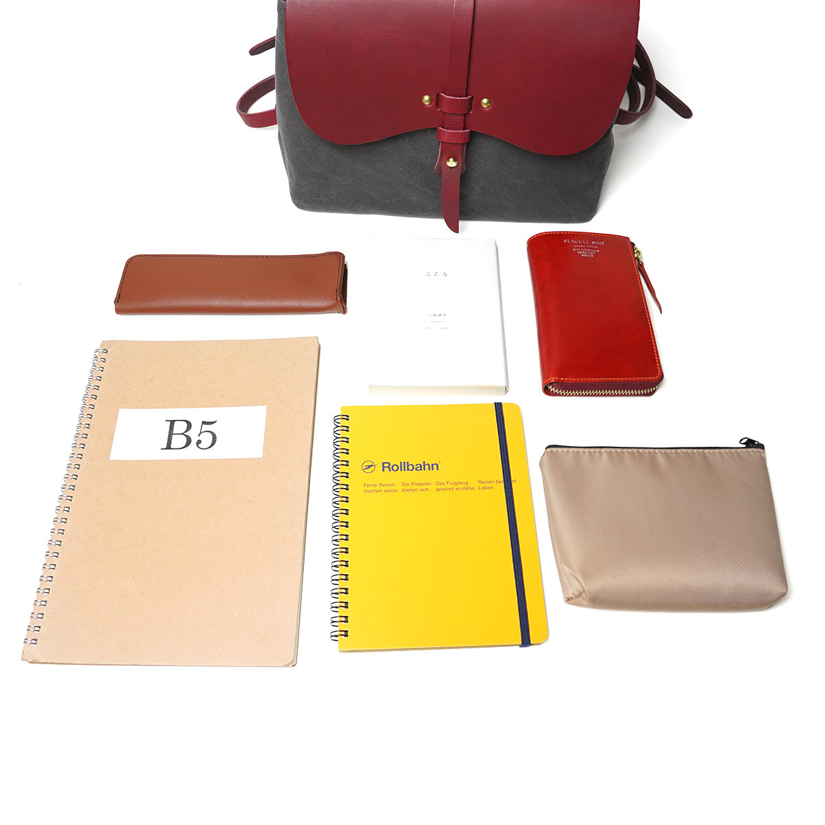 防水ドゥーマン フラップ付きミニリュックサック SMIC018m