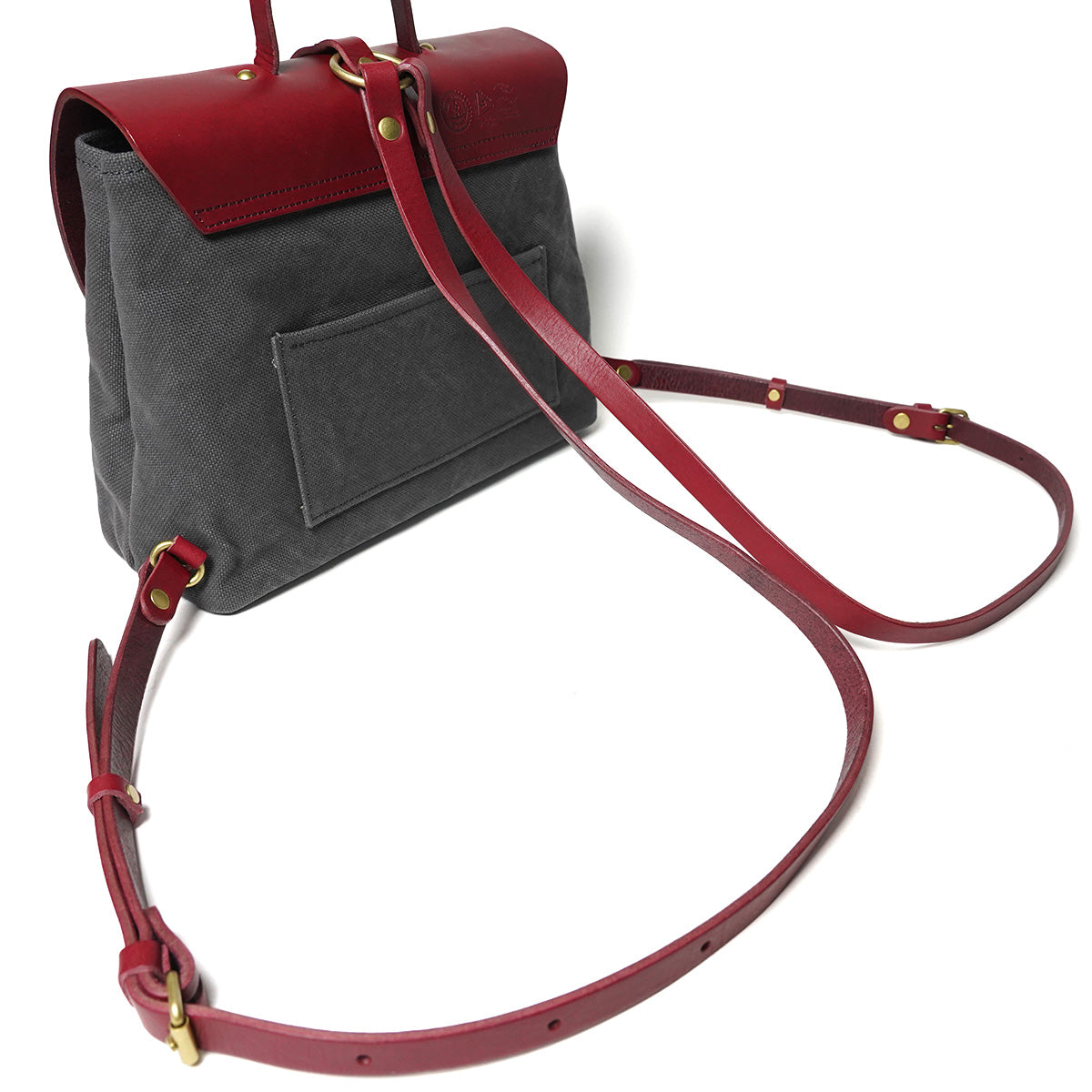 防水ドゥーマン フラップ付きミニリュックサック SMIC018m