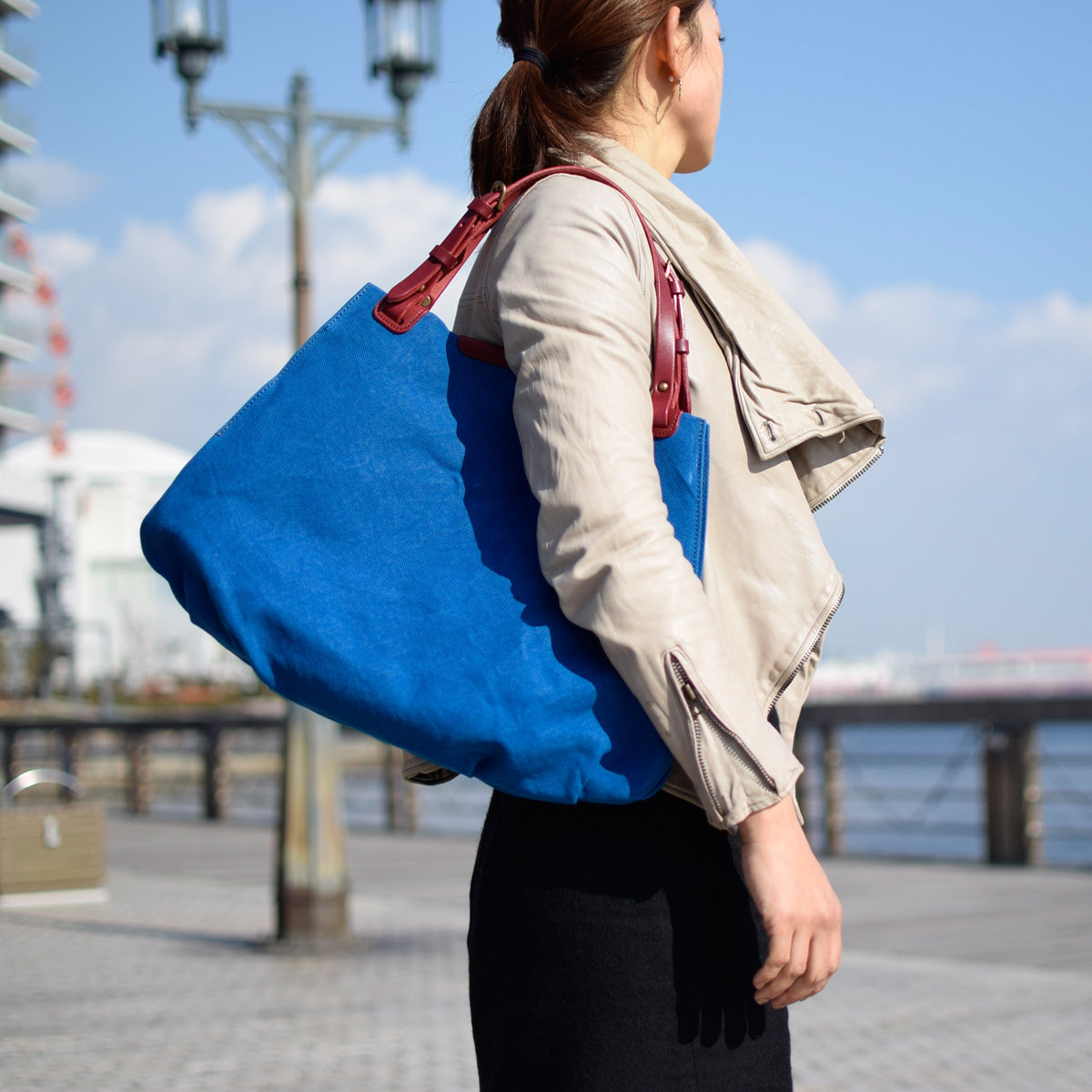 防水ドゥーマン アングル トートバッグ SMIC019