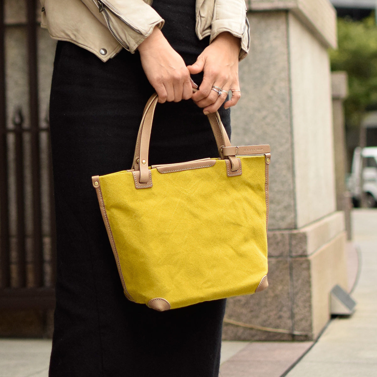 防水ドゥーマン シングルパイピング トートバッグ(S) SMIC036