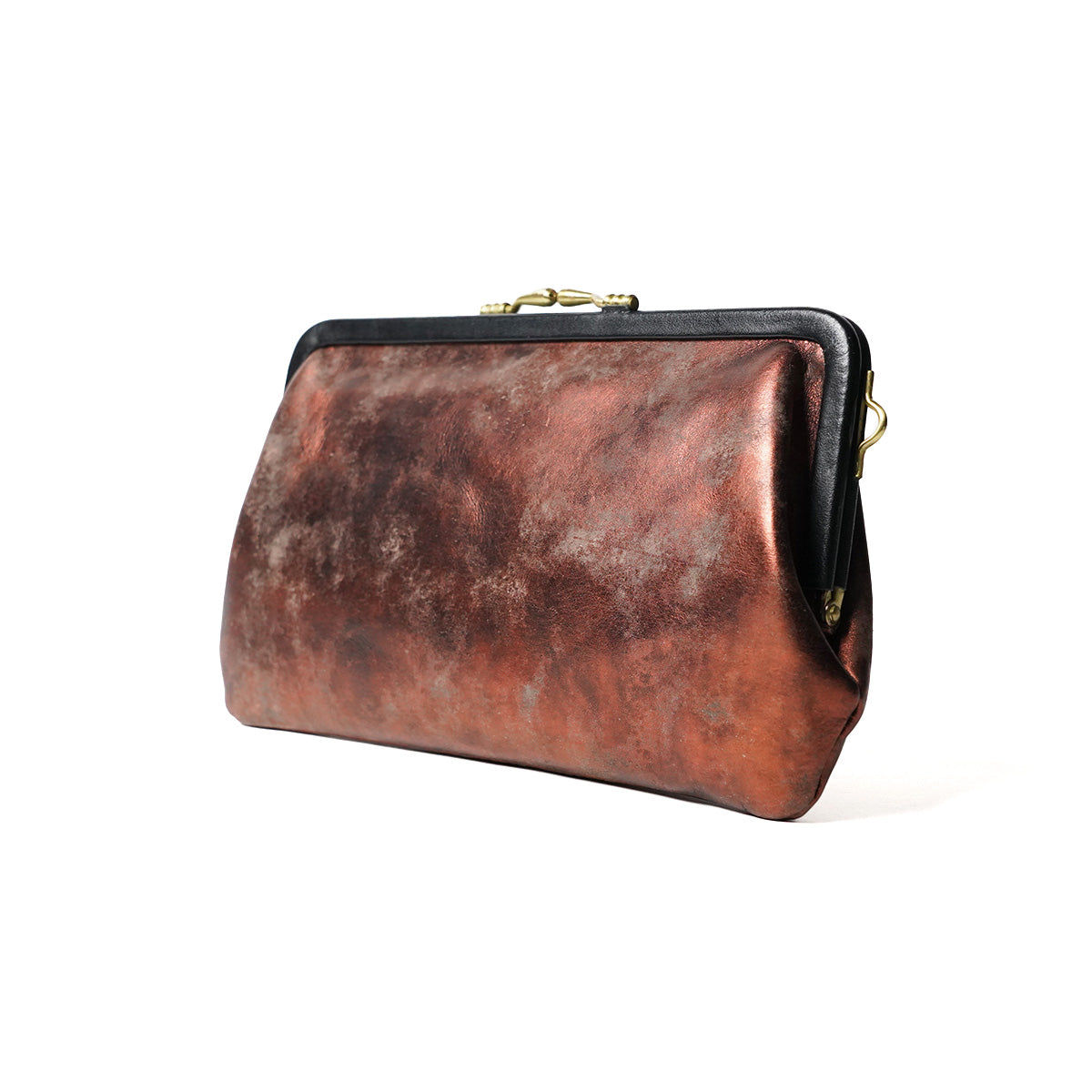 Art.BISANZIO Puttini Attillio Italy -Bizanzio- Clasp Long Wallet SZKM65