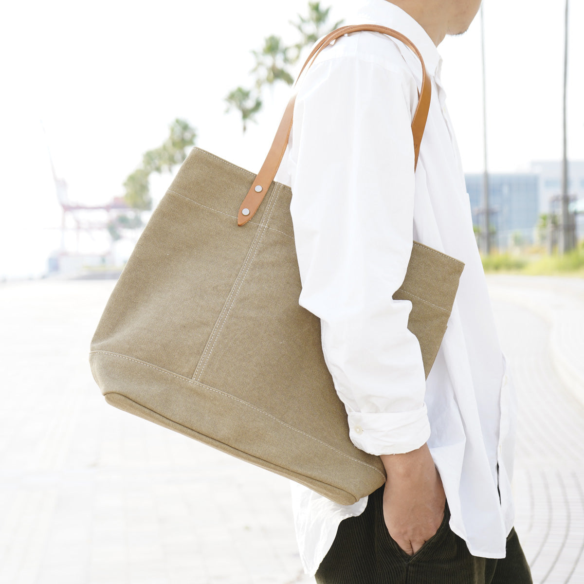 フェイス トートバッグ YNM1301