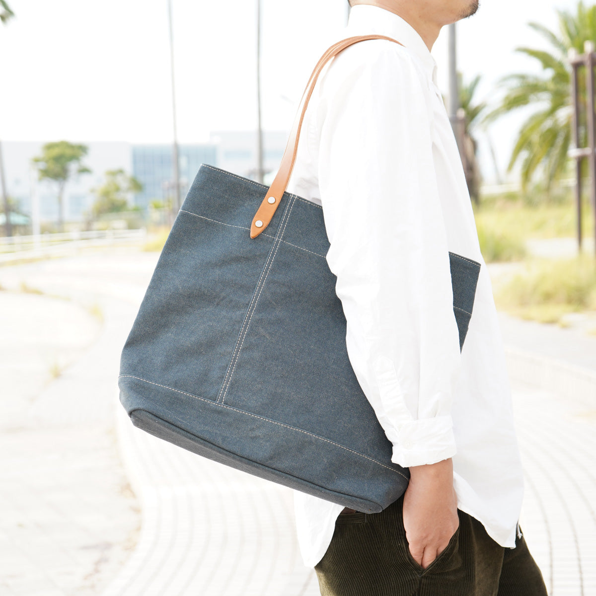 フェイス トートバッグ YNM1301