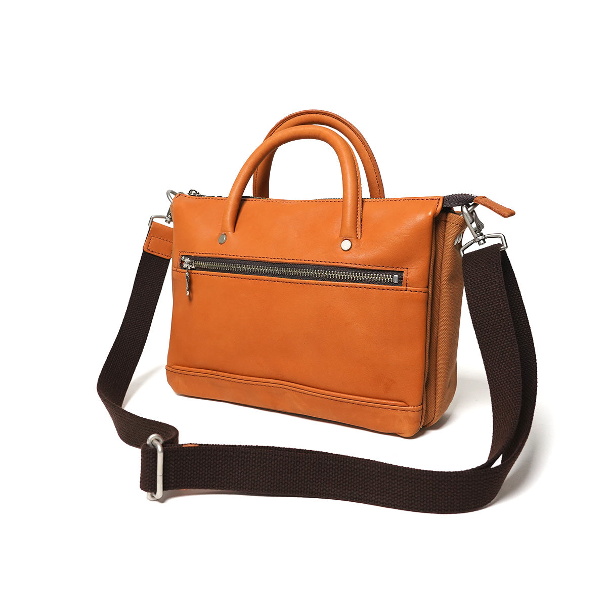 グローブレザー ミニブリーフショルダーバッグ YNM234