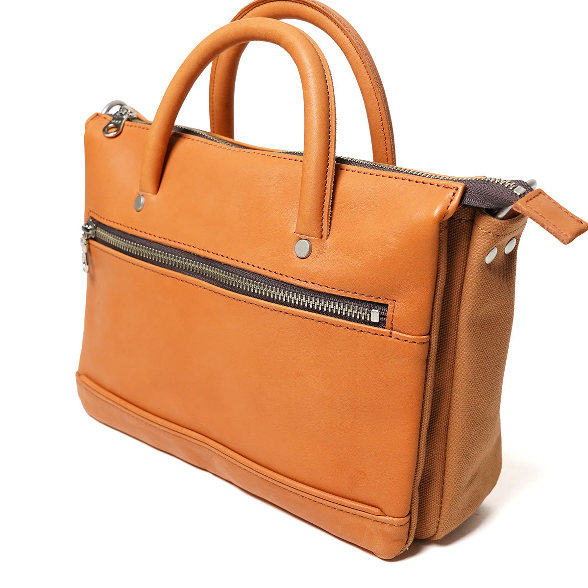 グローブレザー ミニブリーフショルダーバッグ YNM234