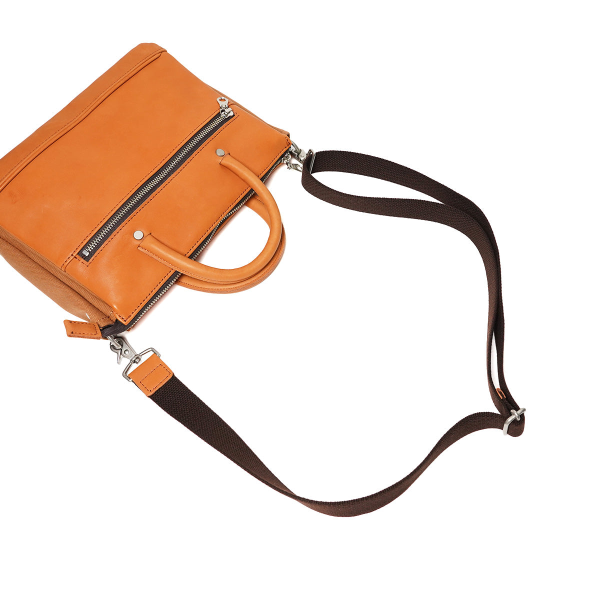 グローブレザー ミニブリーフショルダーバッグ YNM234