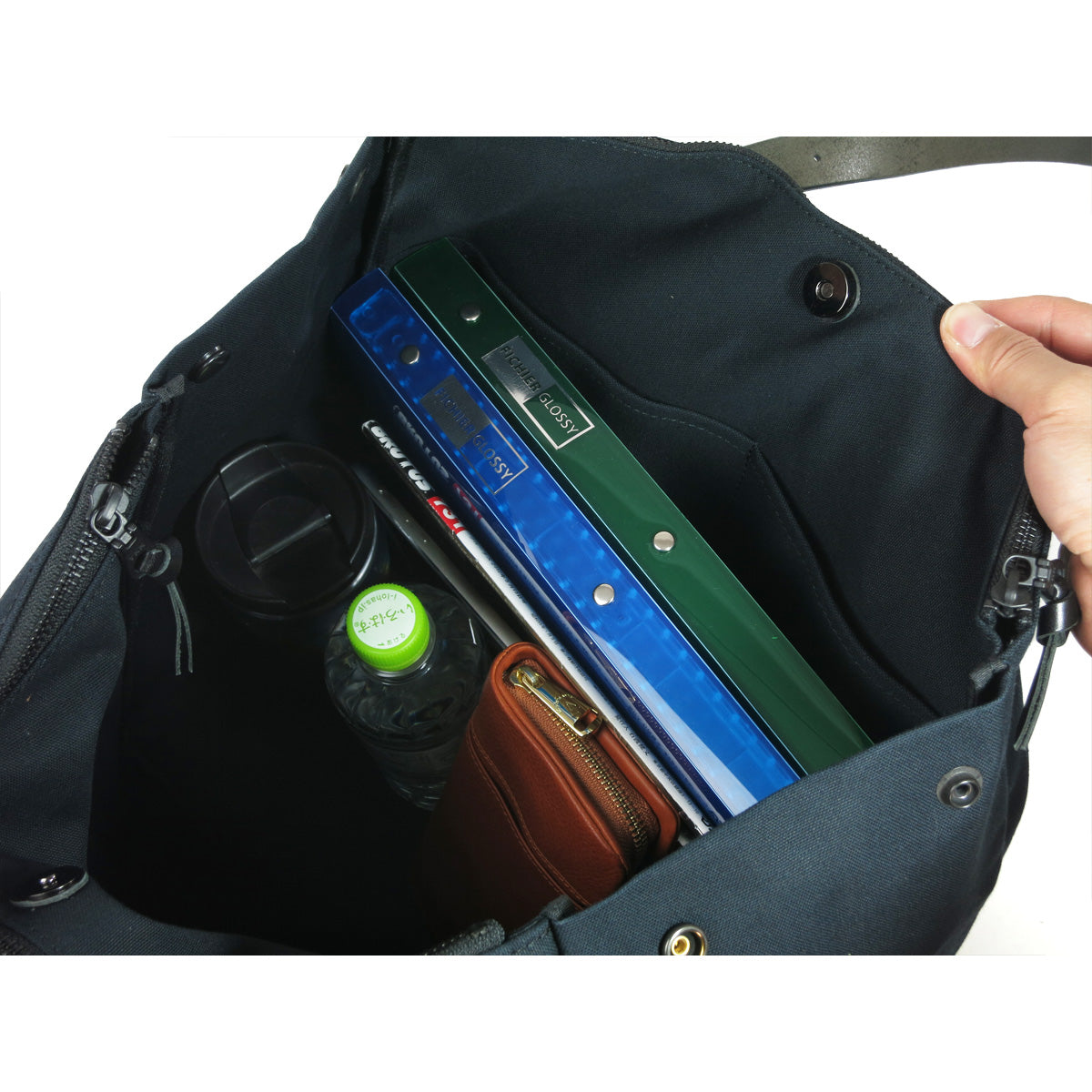 BLACK - Black - Tote Bag L YNM410