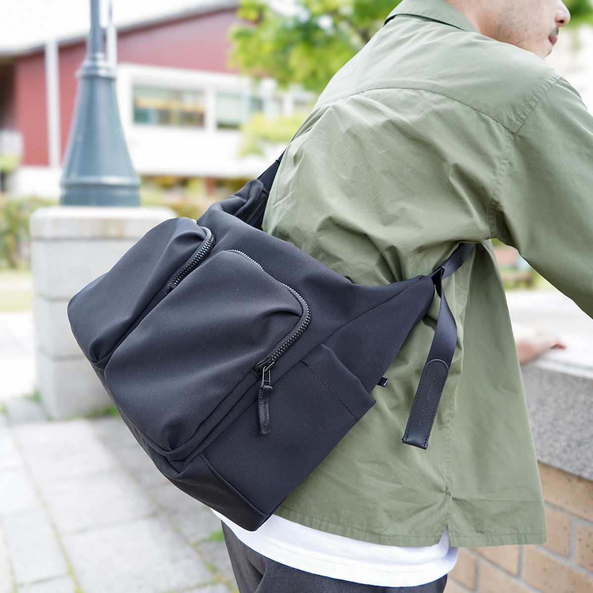 MINOTECH -Minotech Layer- Shoulder Bag, Large, YNM5605 