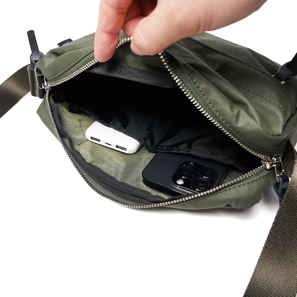 GRINZA - Grinza - Horizontal Mini Shoulder Bag YNM681