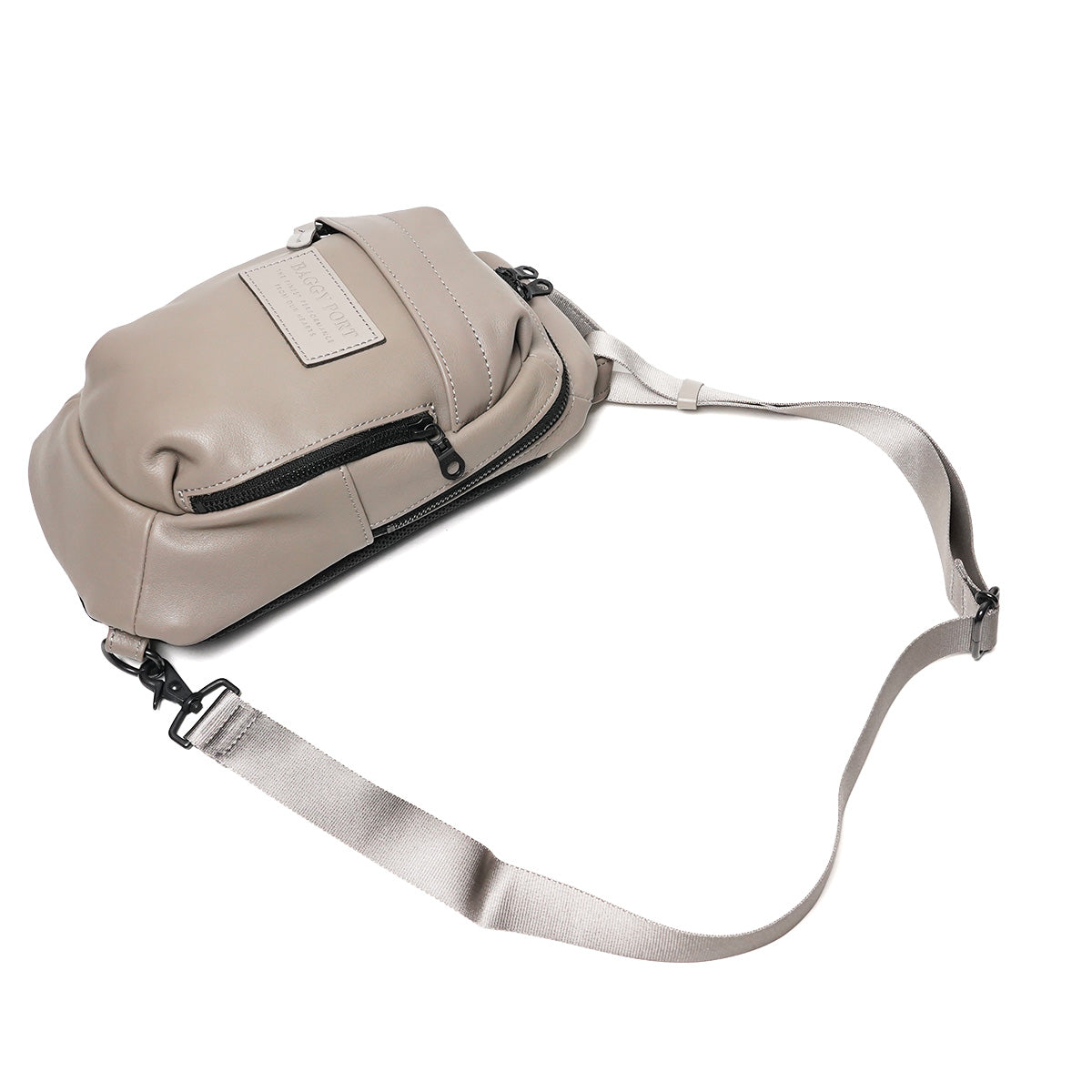 オイルソフトレザー タテ型 ボディバッグ YNM991