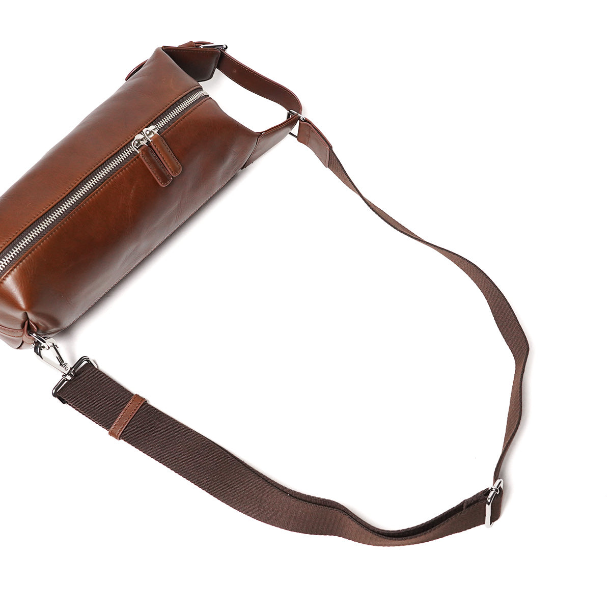 OIL PULLUP -オイルプルアップ- 筒形2WAY クラッチショルダーバッグ ZKM4000