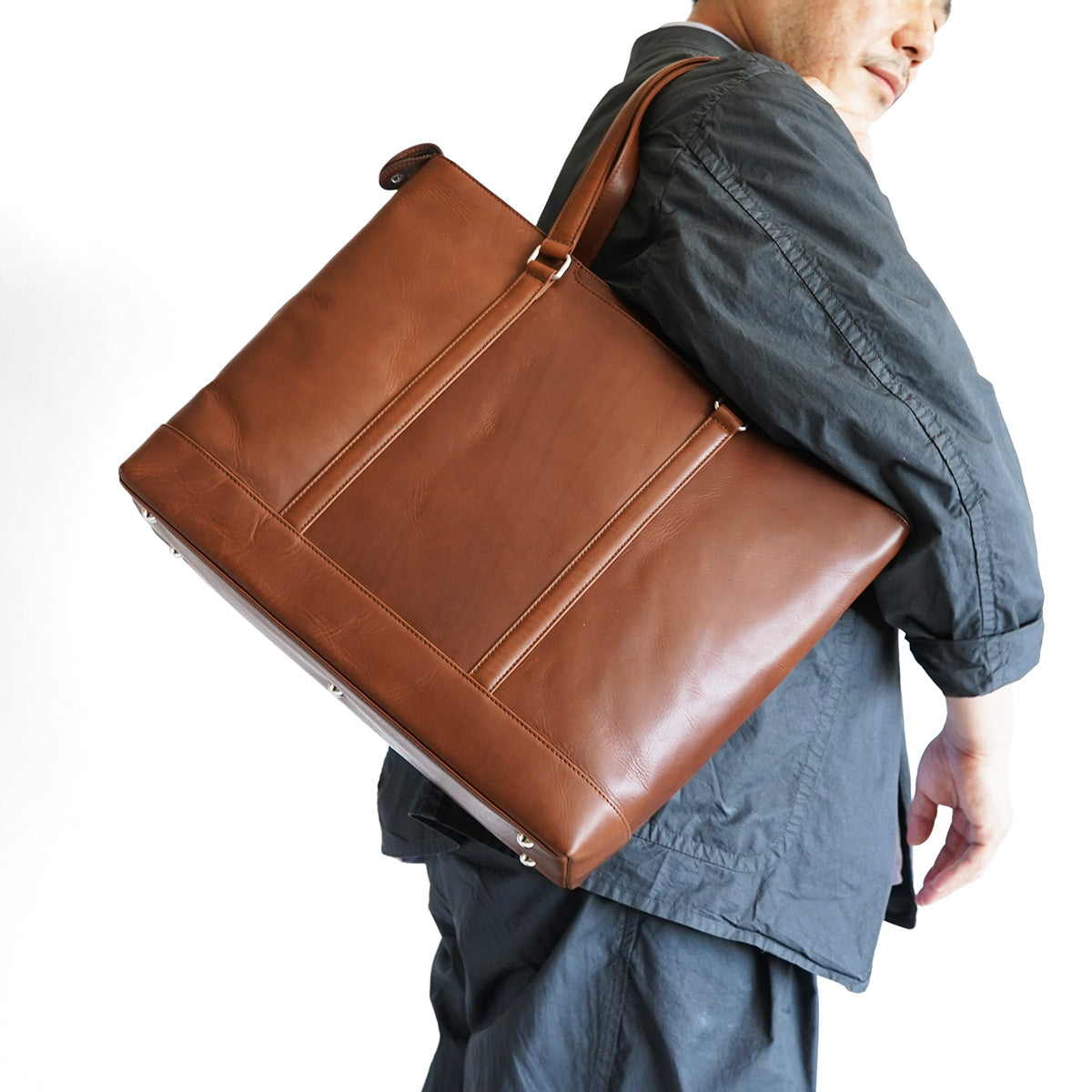 OIL PULLUP -プルアップ- ビジネストートバッグ ZKM4002