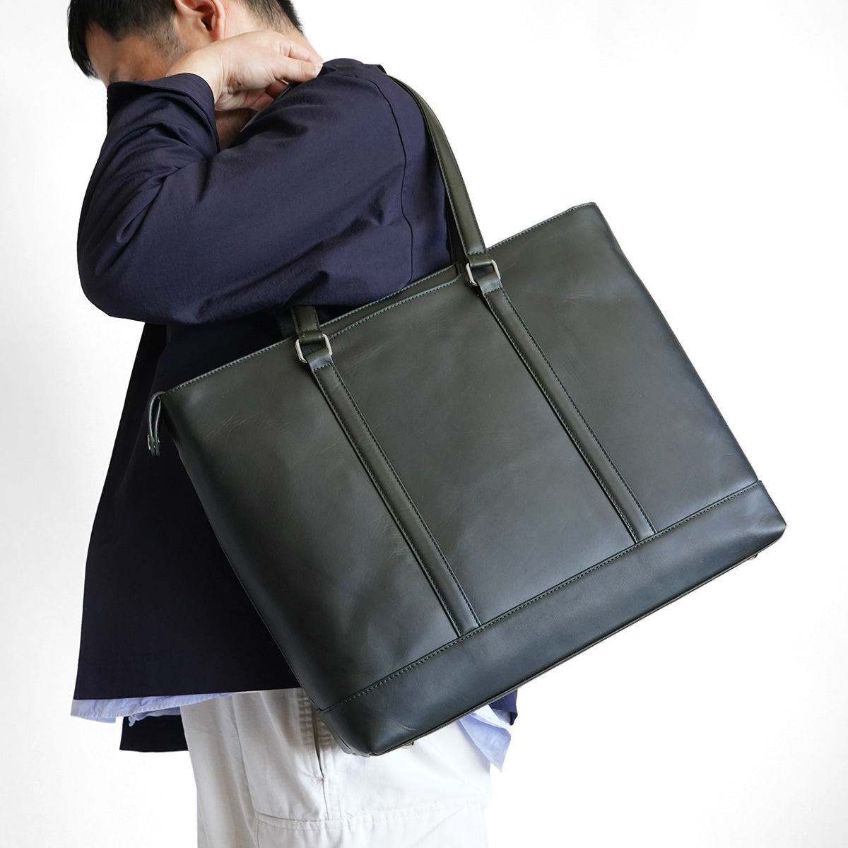 OIL PULLUP -プルアップ- ビジネストートバッグ ZKM4002