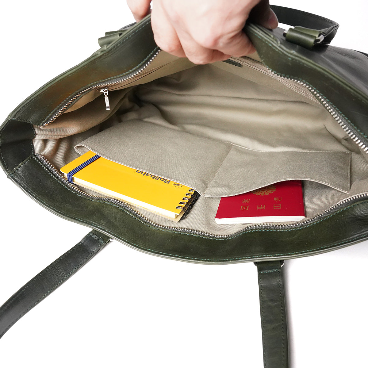 OIL PULLUP -プルアップ- ビジネストートバッグ ZKM4002