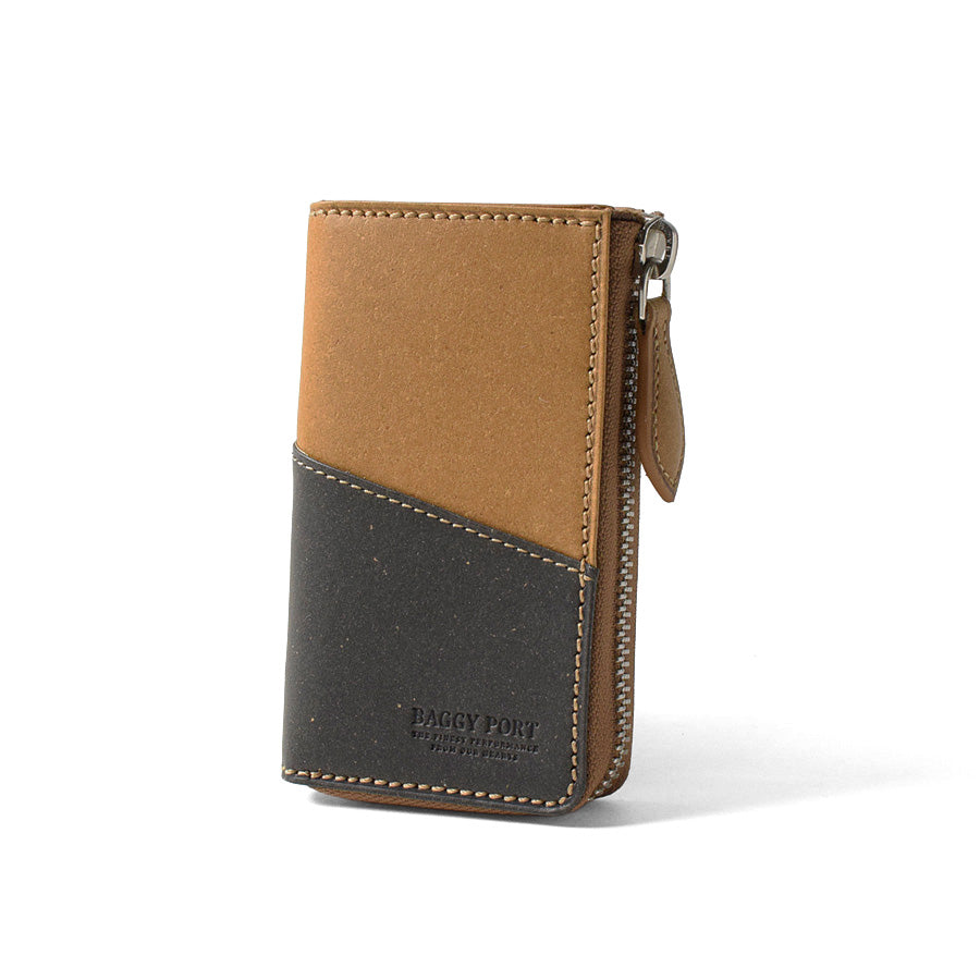 Recycled Leather Smart Key Compatible Key Case ZKM605