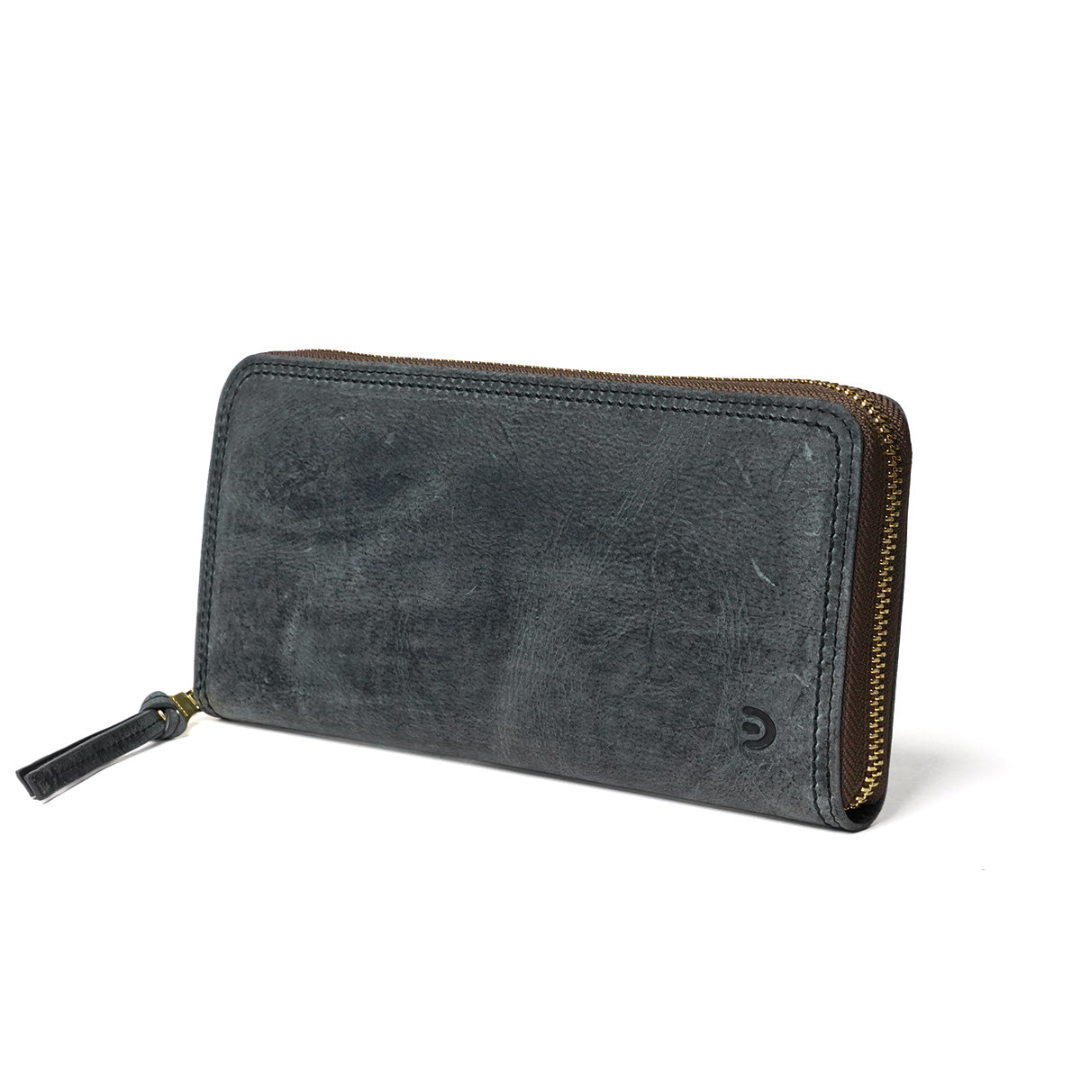 KUDU -Kudoo 皮革-圓形拉鍊長款皮夾 ZKM900 