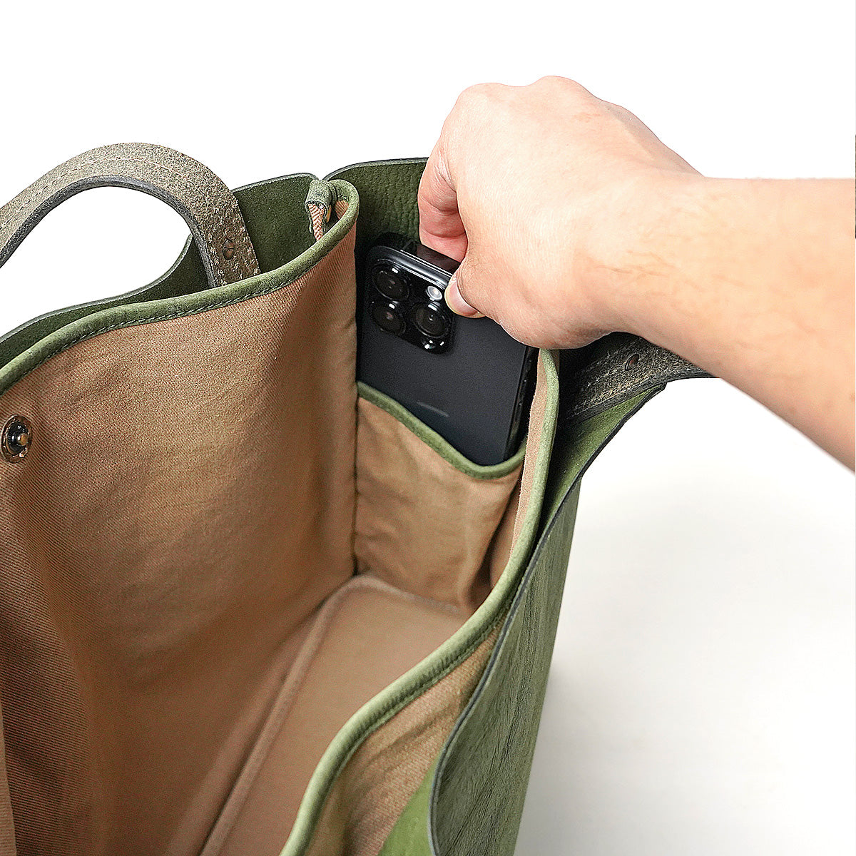 KUDU -Kudoo Leather- Tote Bag ZKM9002