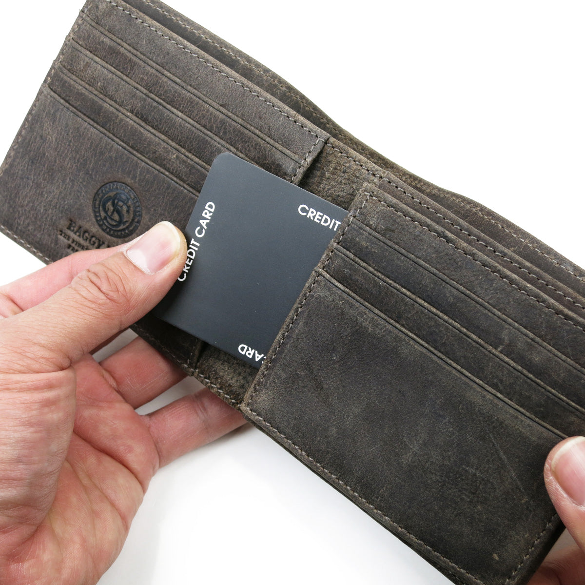 KUDU -Kudoo Leather- Bifold Wallet ZKM902