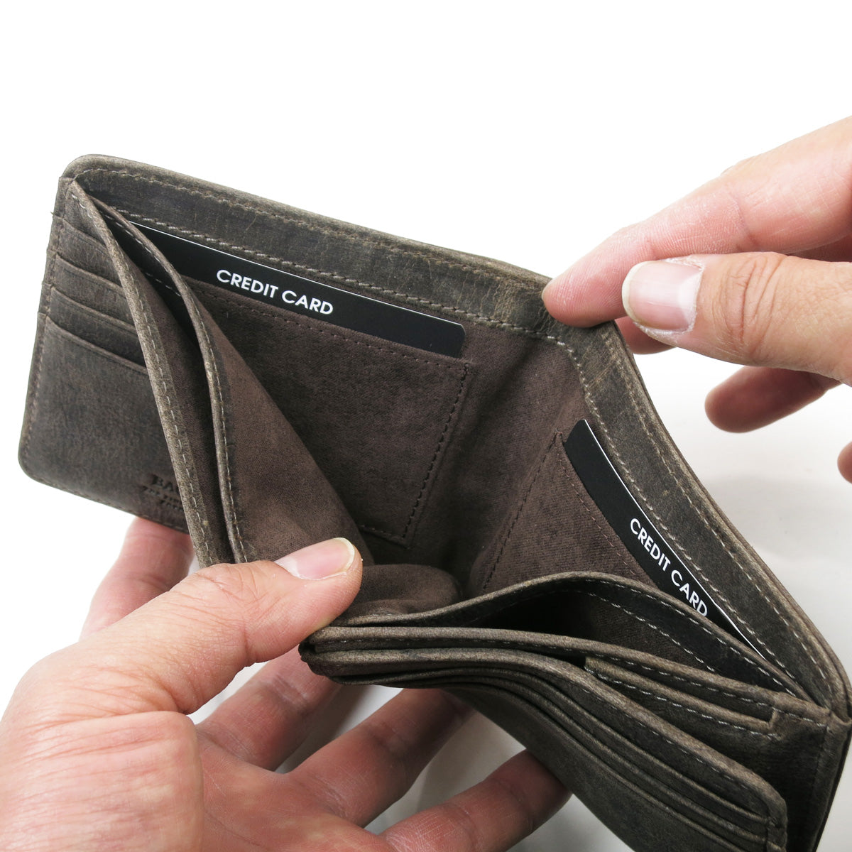KUDU -Kudoo Leather- Bifold Wallet ZKM902