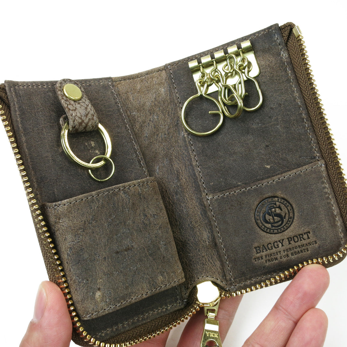 KUDU -Kudoo Leather- Smart Key Compatible Key Case ZKM903