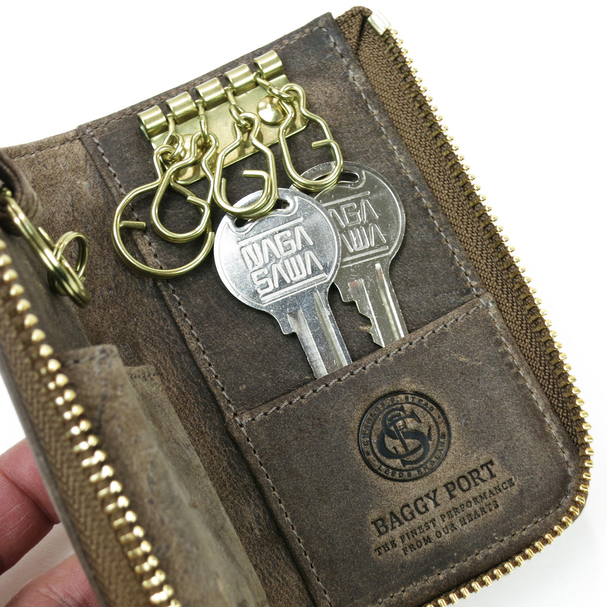 KUDU -Kudoo Leather- Smart Key Compatible Key Case ZKM903