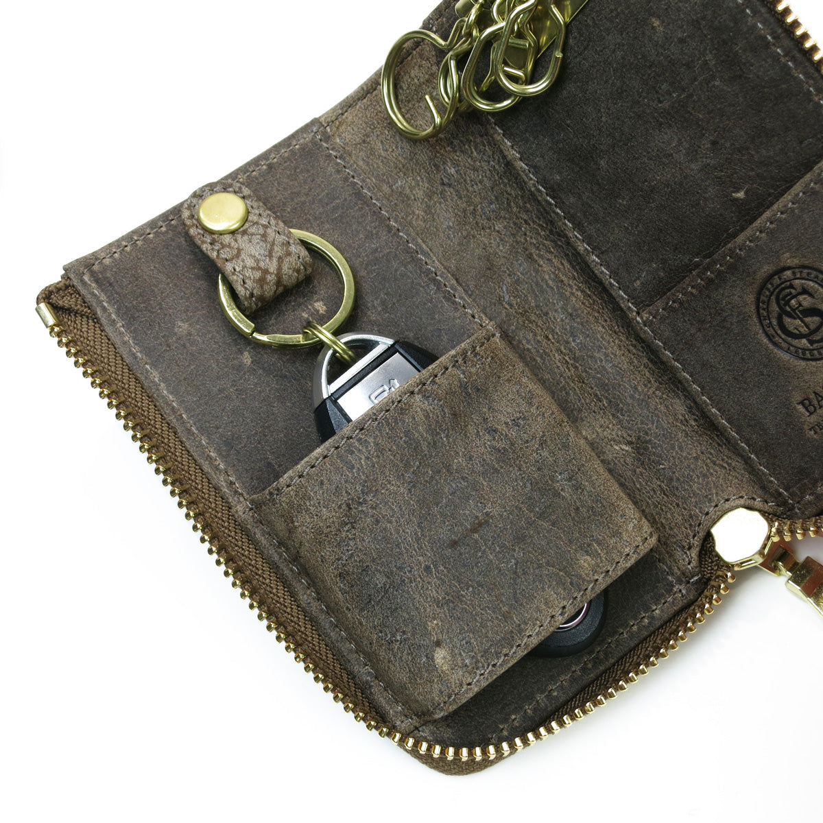 KUDU -Kudoo Leather- Smart Key Compatible Key Case ZKM903