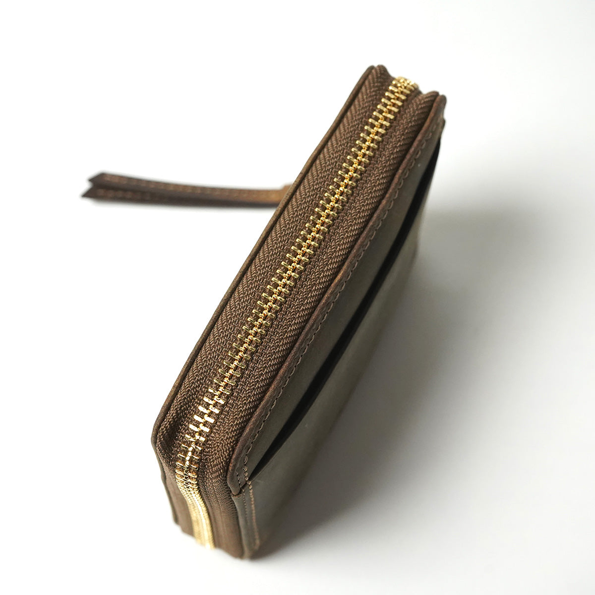 KUDU -Kudoo Leather- Round Zip Compact Wallet ZKM904