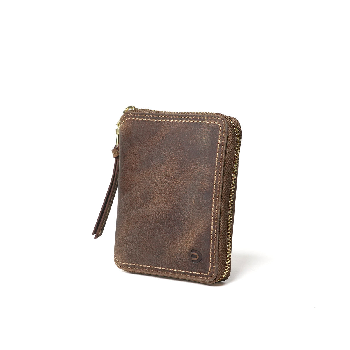 KUDU -クードゥーレザー- ラウンドファスナー コンパクト財布 ZKM904