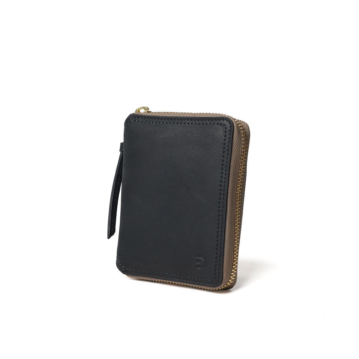 KUDU -Kudoo 皮革-圓形拉鍊緊湊型皮夾 ZKM904 