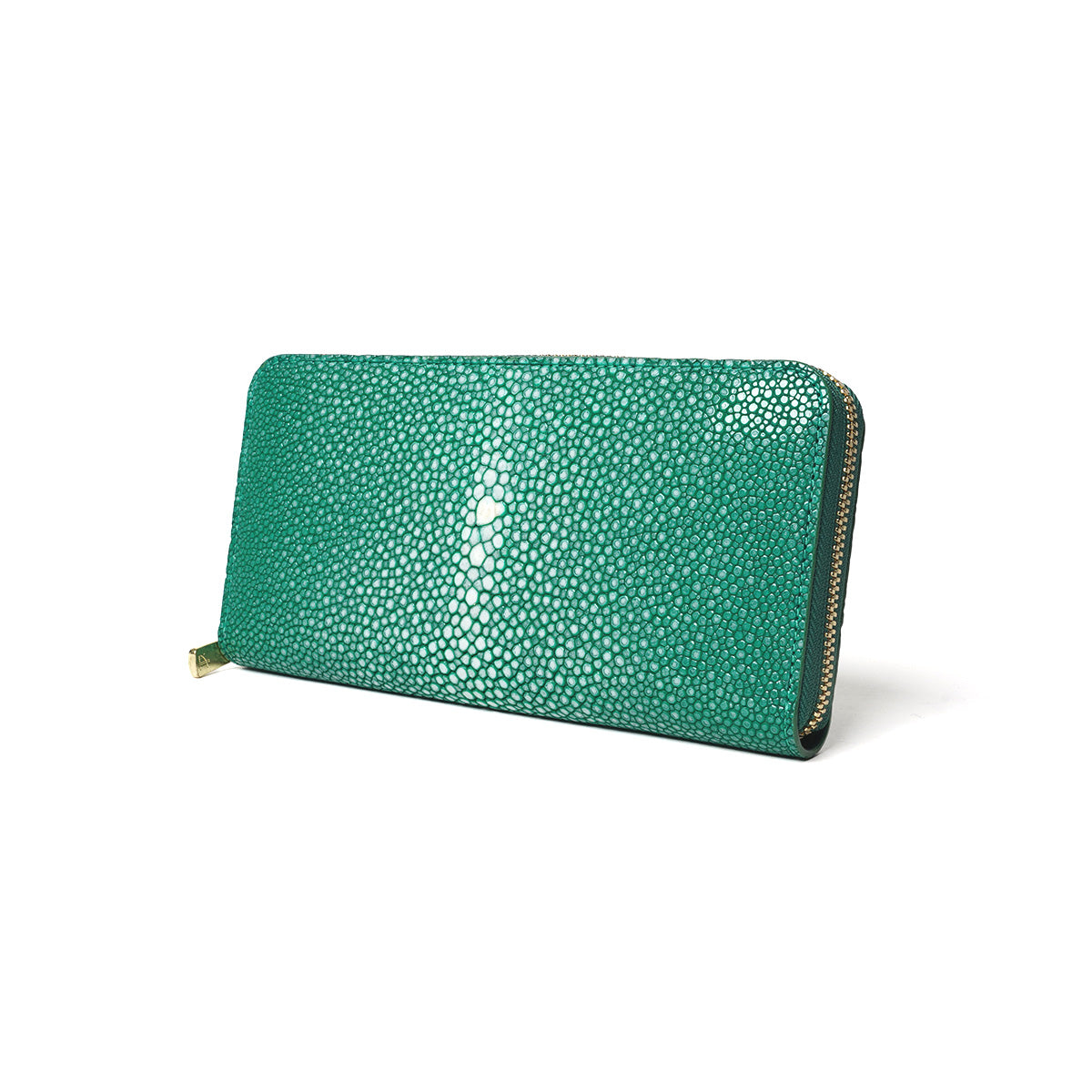 STINGRAY STAR wallet - Stingray leather - Round zipper long wallet ZWL6000