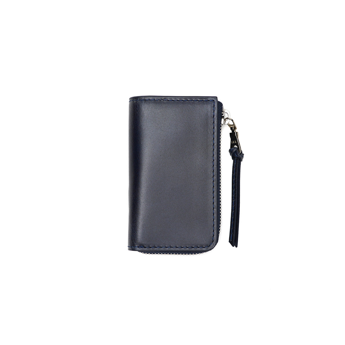 Indigo-dyed leather smart key case ZYS093