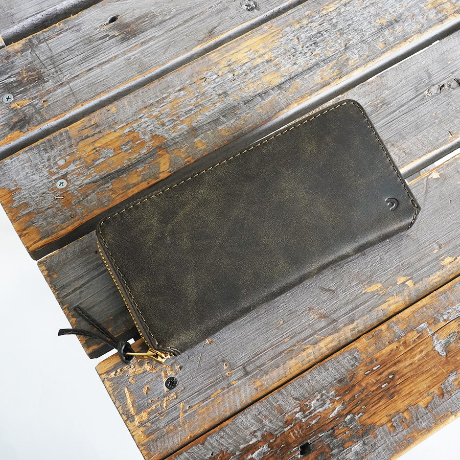 BLACK ON - Round Zipper Long Wallet ZYS1100