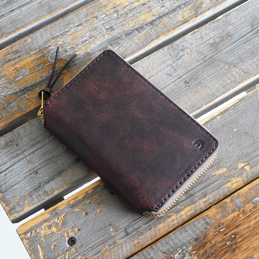 BLACK ON - Black On - Round Zipper Half Wallet ZYS1101