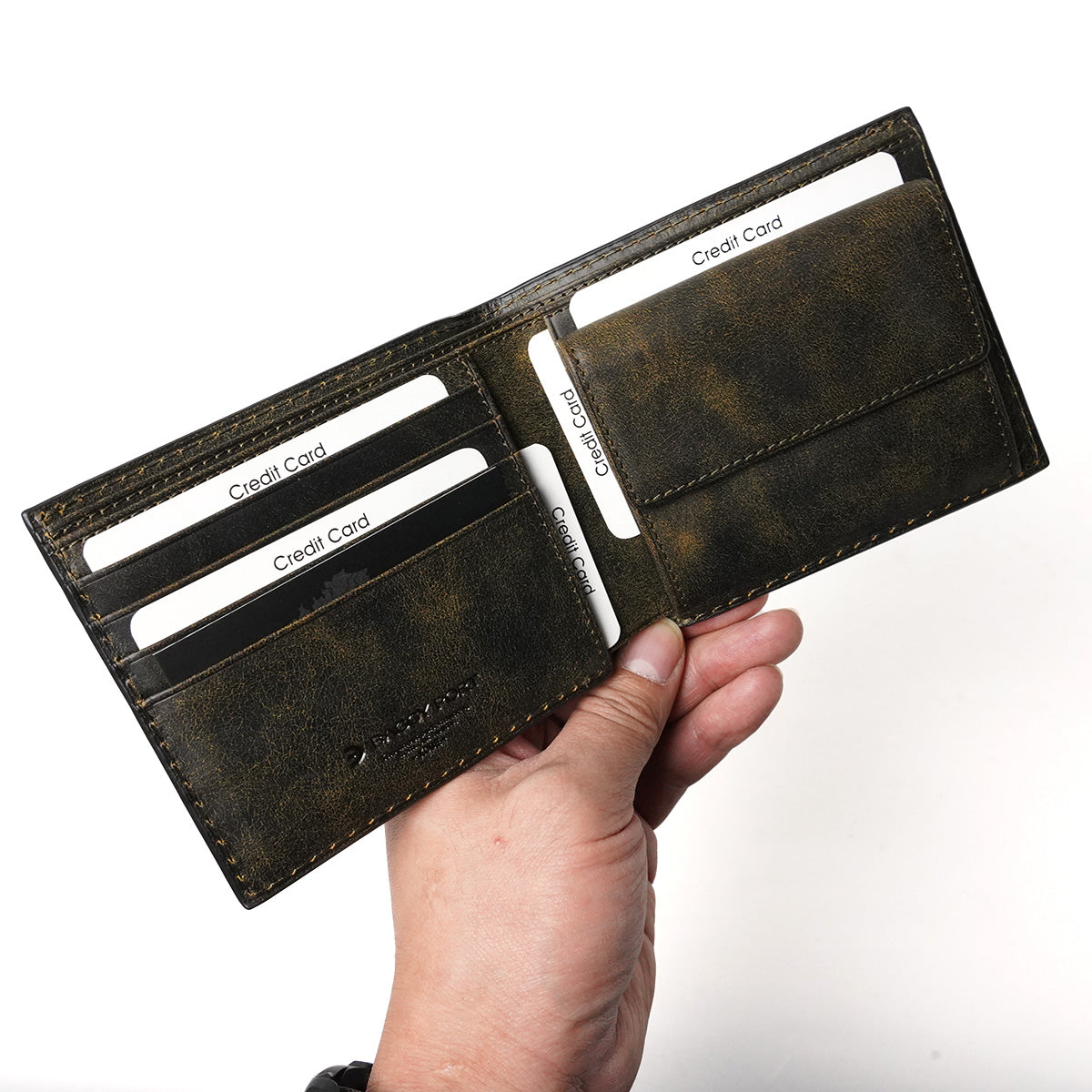 BLACK ON Bifold Wallet ZYS1102